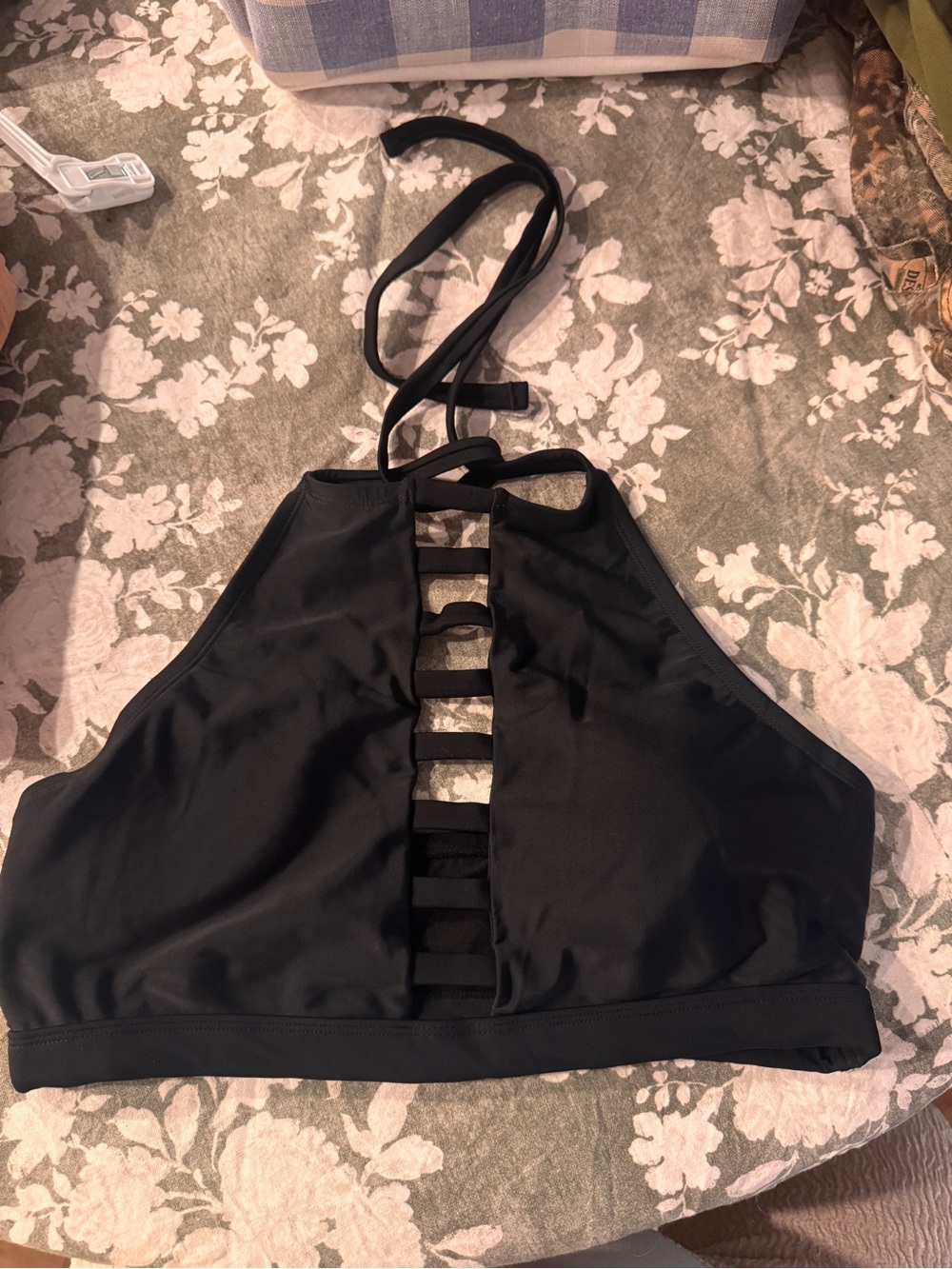 Plus Size Forever 21 Black Bikini Top